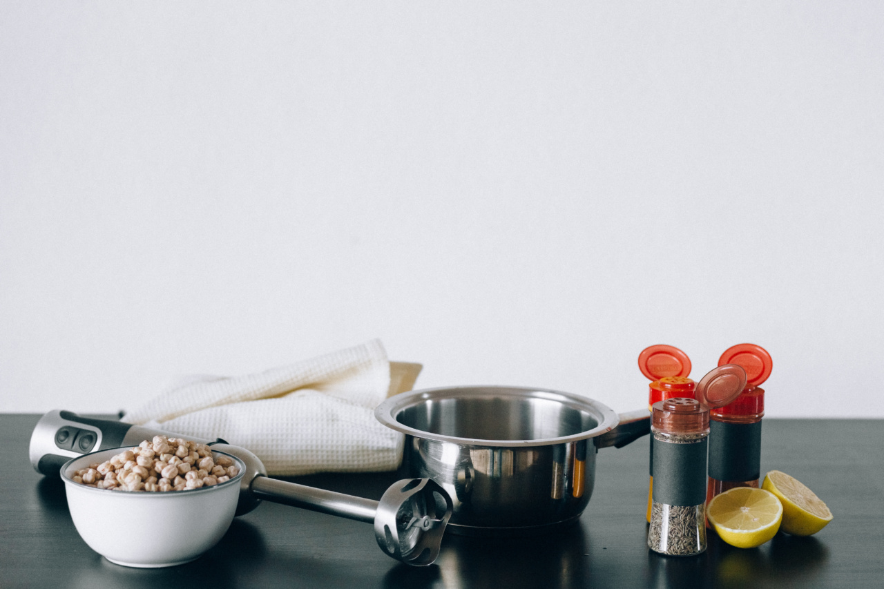 Chickpea and tahini soup
