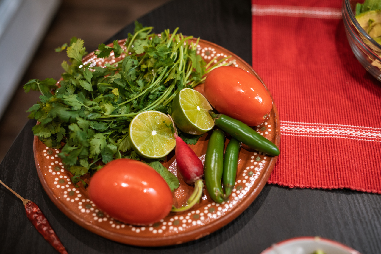 Garlicky pickled peppers with coriander