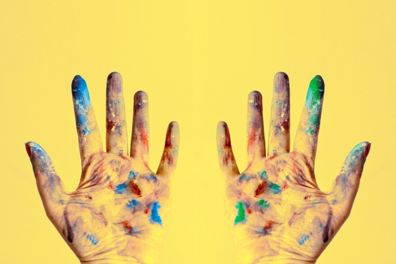 What is staining my hands?