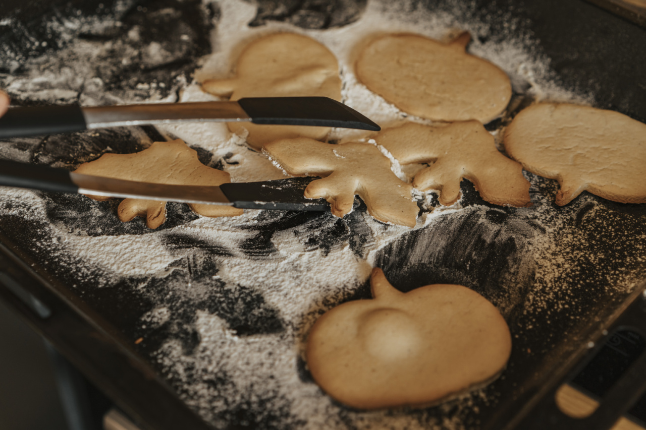 Giants with pumpkins in the oven