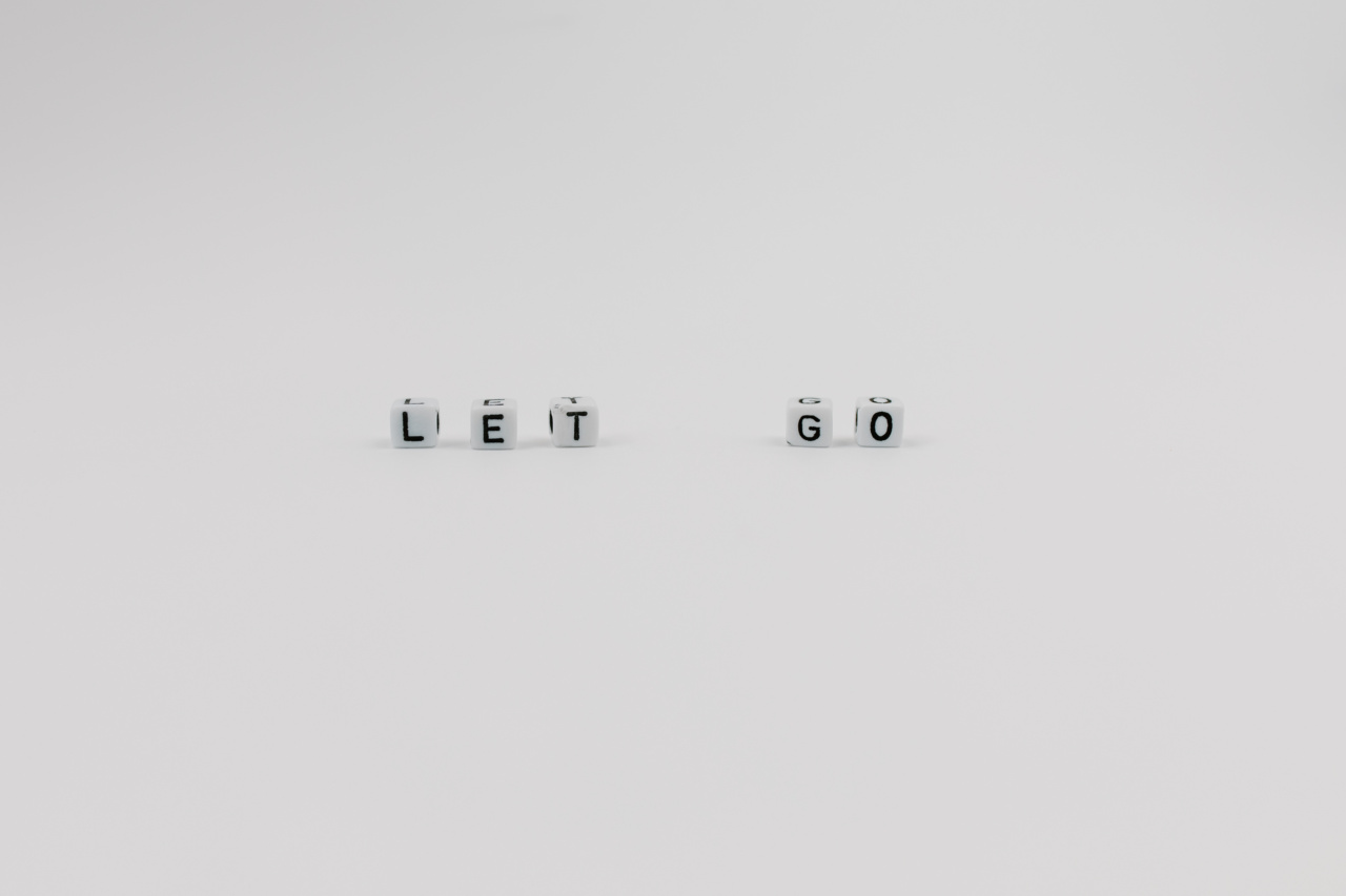 Letting go of perfectionism
