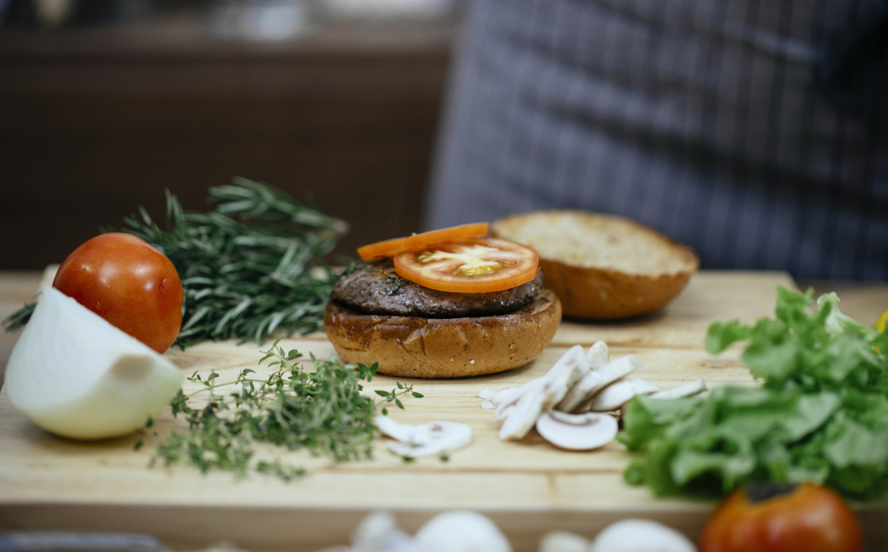 Mushroom & Lentil Burgers