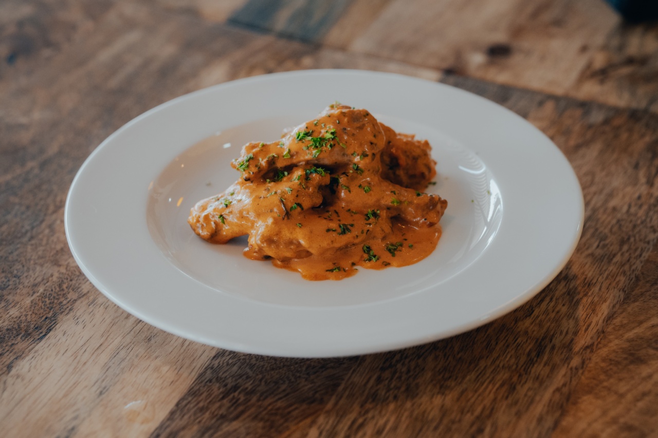 The featured dish for today: bellowed