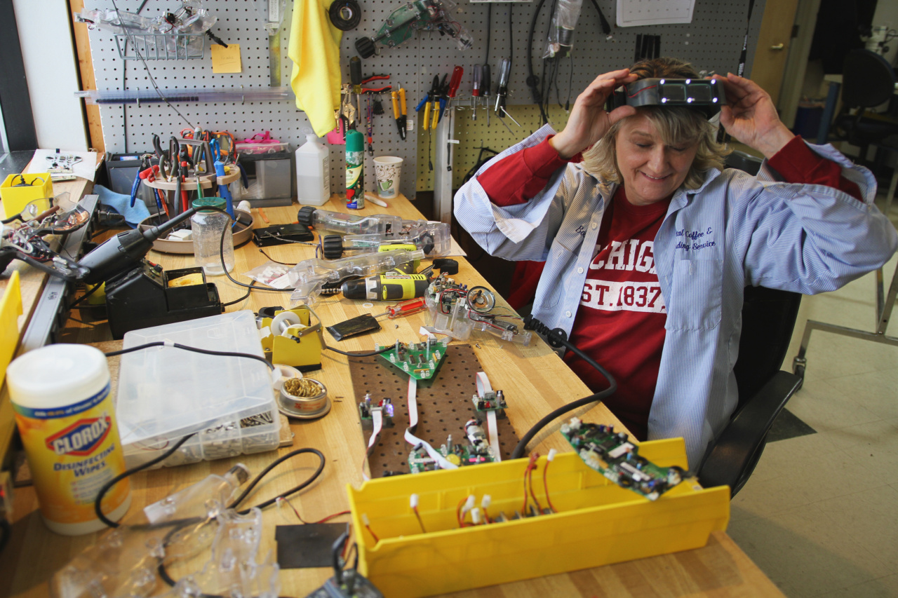 Partially Blind Individuals Benefit from Cutting-Edge Electronic Glasses