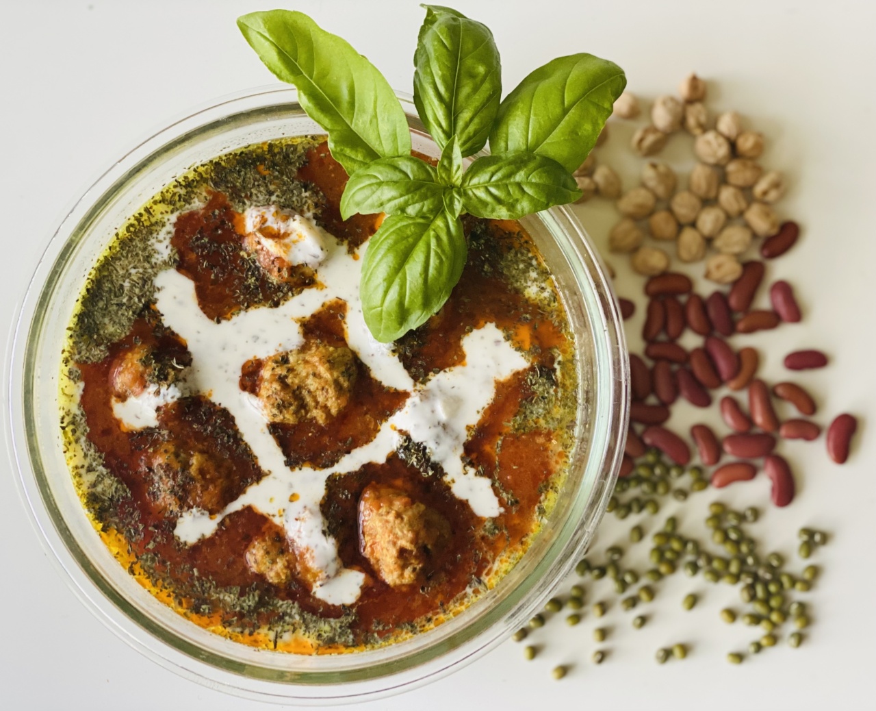 The dish of the day: veggie meatballs