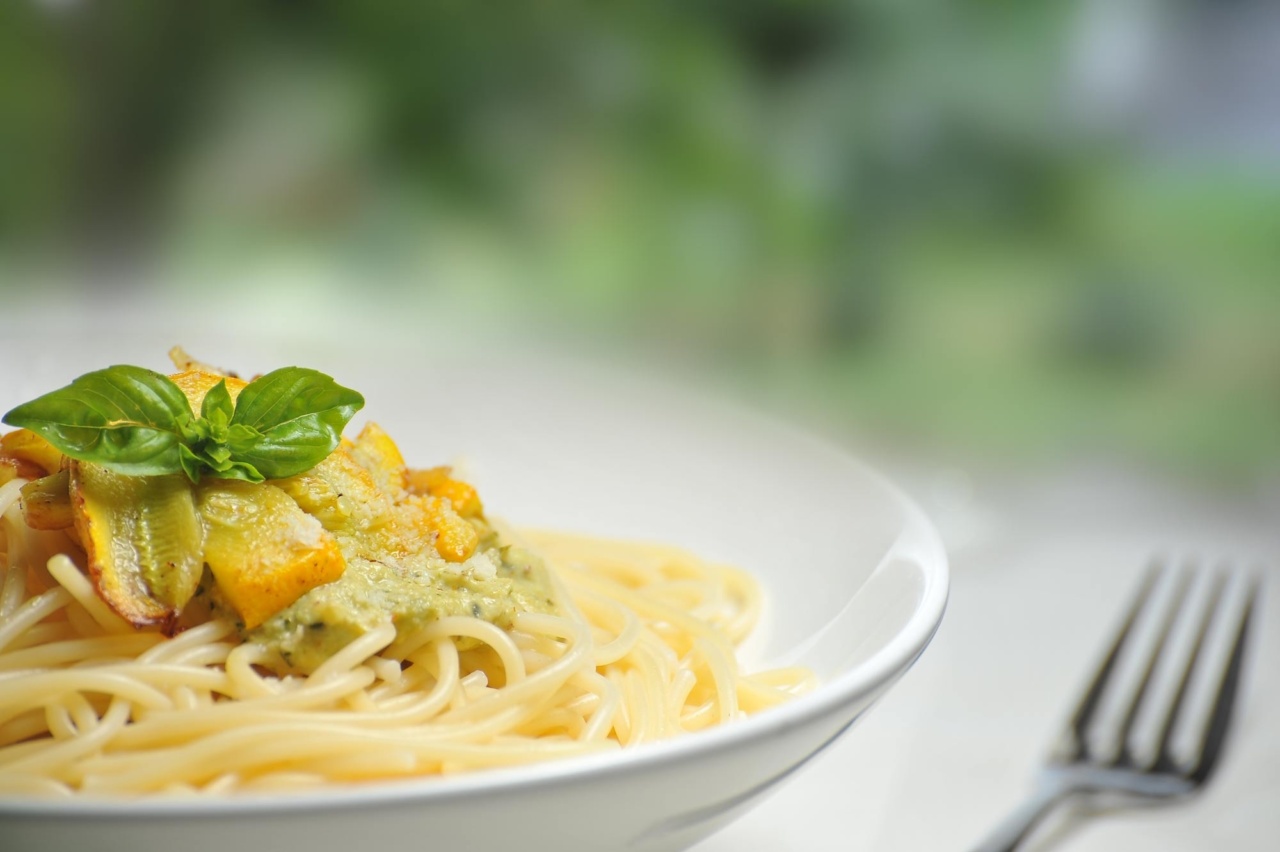 Basil and Avocado Pesto Pasta
