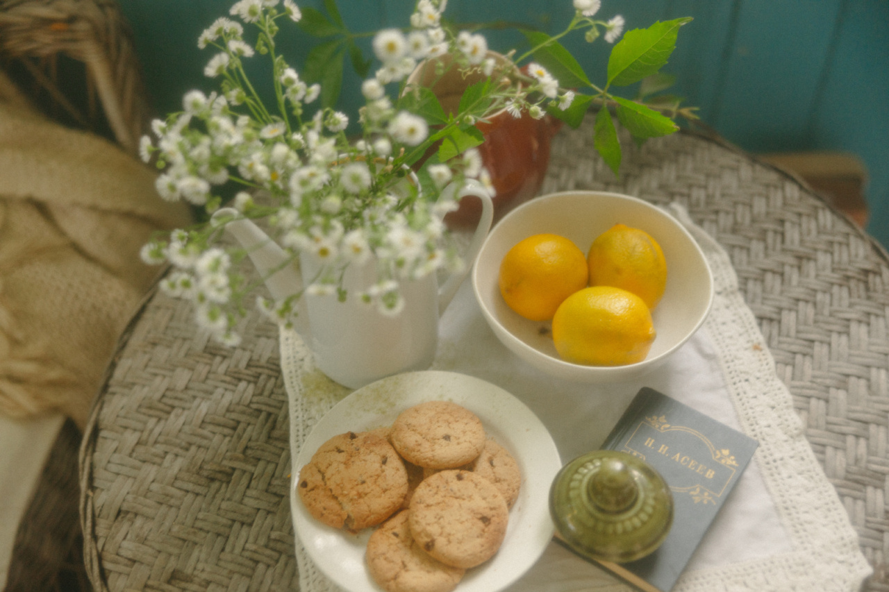 Citrus and Sesame Cookies
