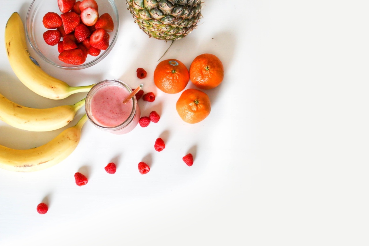 Get Your Daily Dose of Vitamin C with this Pineapple, Banana and Orange Smoothie