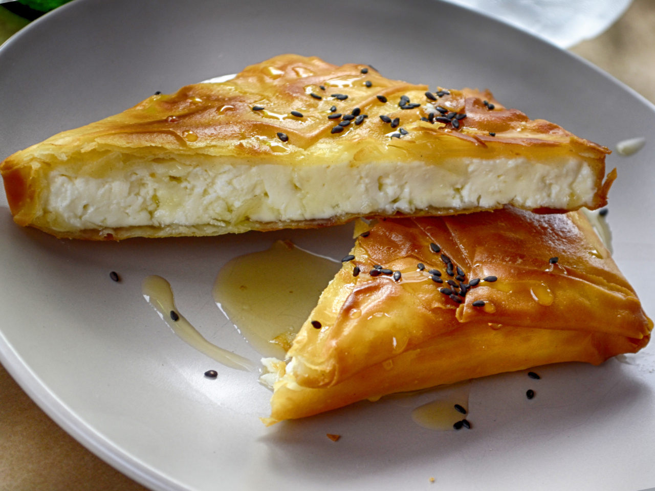 Sesame and Honey Bites