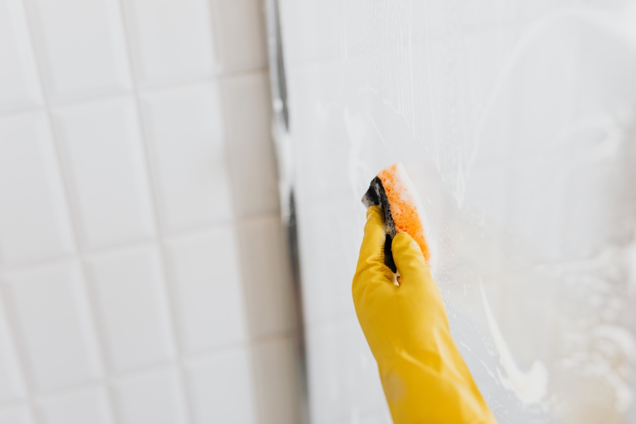 Sanitize your sponges for a spotless shower!