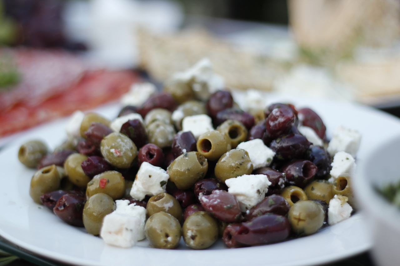 Updated Tyros Salad with Feta and Olives