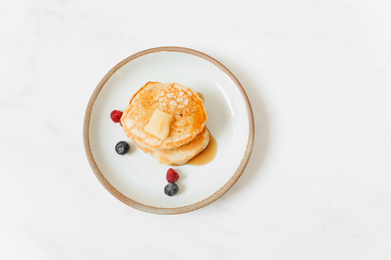 Low-calorie oatmeal pancakes
