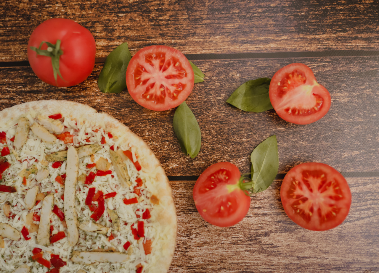 Basil pesto chicken and veggie tortillas