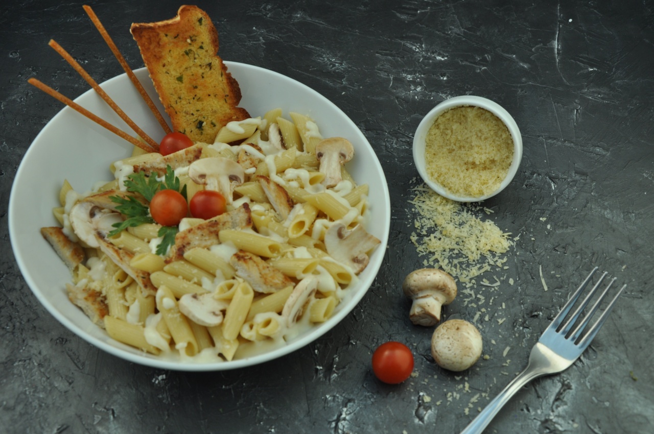 Angel hair pasta with shrimp and mushrooms