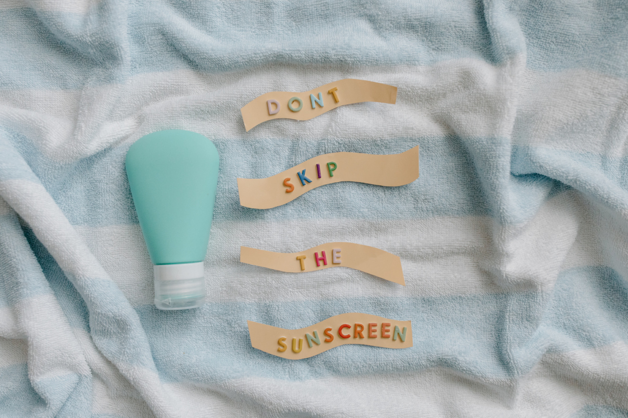Protect your skin: why you should wear sunscreen on your neck