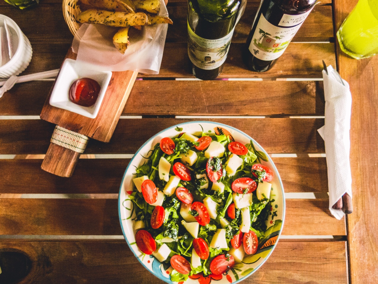 Mediterranean Flatbread with Olive Oil