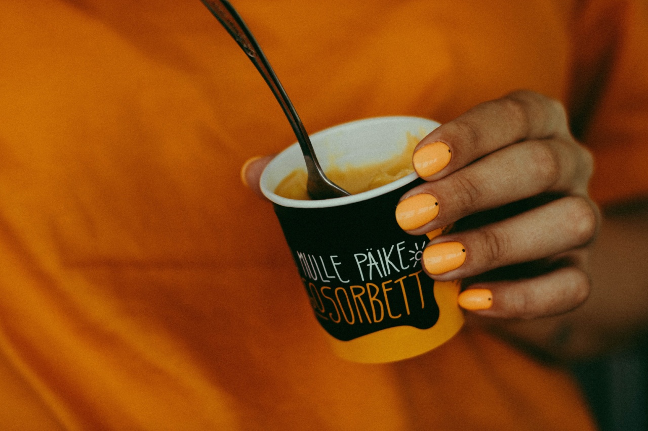 Delicious Homemade Mango Sorbet