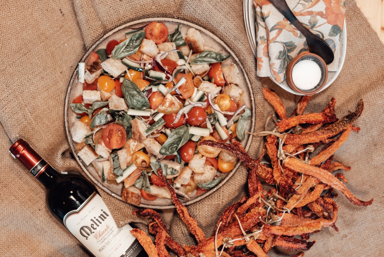 Basil and sun-dried tomato tart