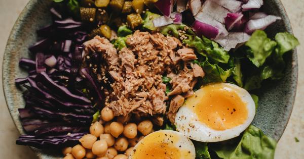 Vegan Buddha Bowl with Sweet Potato, Broccoli and Chickpeas