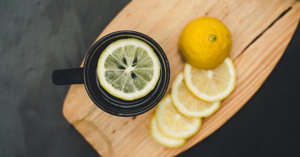Healthy Skin Lemon-Mint Infused Water