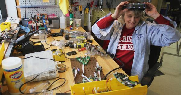 Partially Blind Individuals Benefit from Cutting-Edge Electronic Glasses
