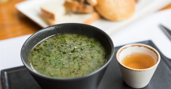 Zucchini and spinach soup