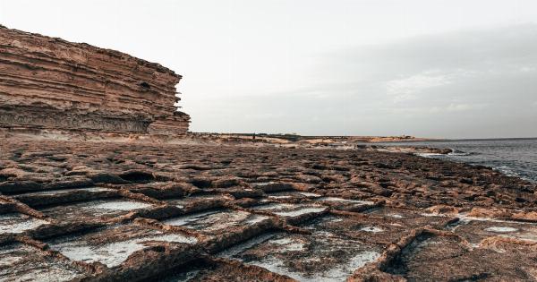 Dry skin treatment: Sea salt peeling