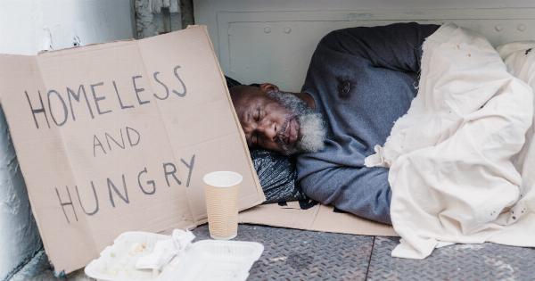 What to do if you notice a homeless person sleeping