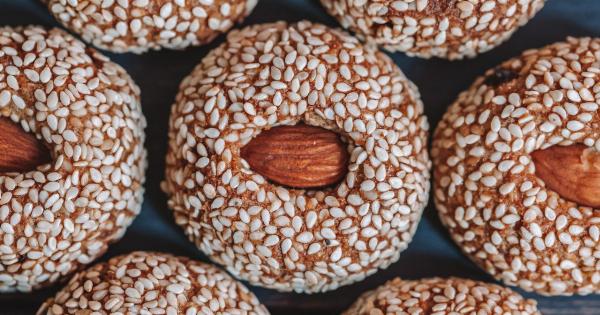Orange Sesame Seed Cookies