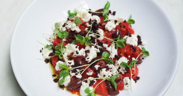 Fresh and Light Waterzos Salad with Tomato and Basil