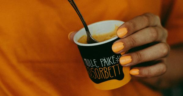 Delicious Homemade Mango Sorbet
